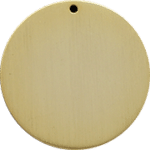 14K Gold Plated SilverBrass Brushed Finish 150x150