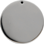 Rhodium Plated SilverBrass Polished Finish