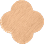 Rose Gold Plated Stainless Steel Brushed Finish